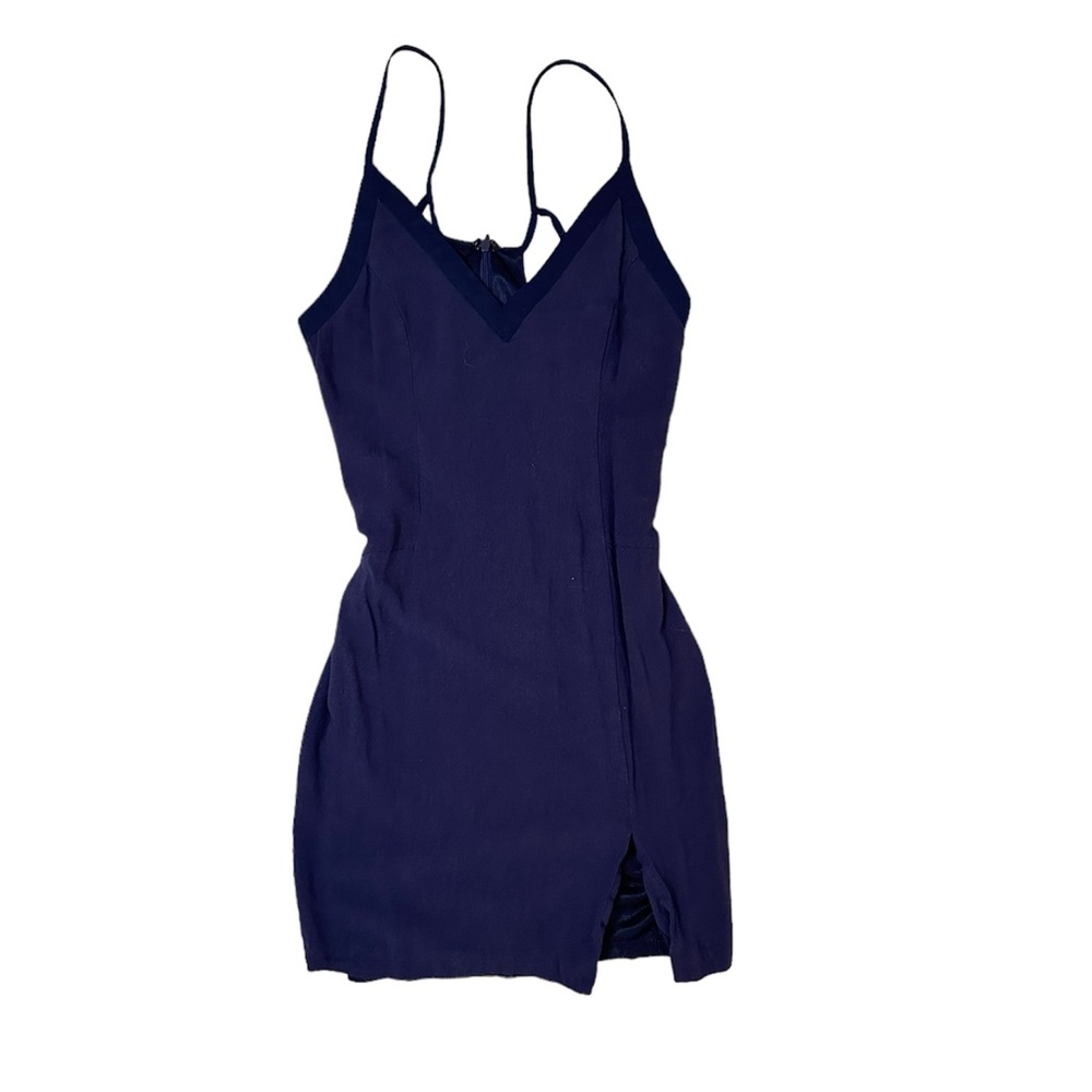 Astr the Label Navy Blue Mini Dress M